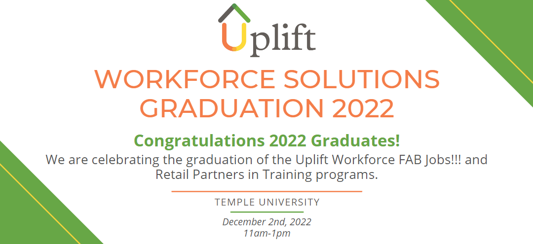 Uplift Workforce Solutions Graduation 2022