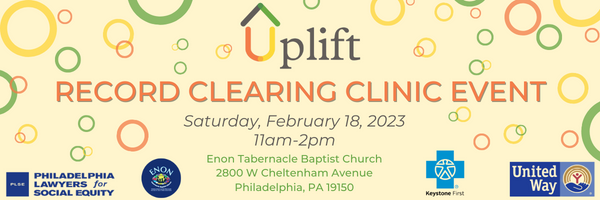 Uplift Solutions Record Clearing Clinic Event